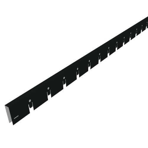Профиль Grand Line 100х100х2400х40 поперечный черный A (уп. 100 шт)