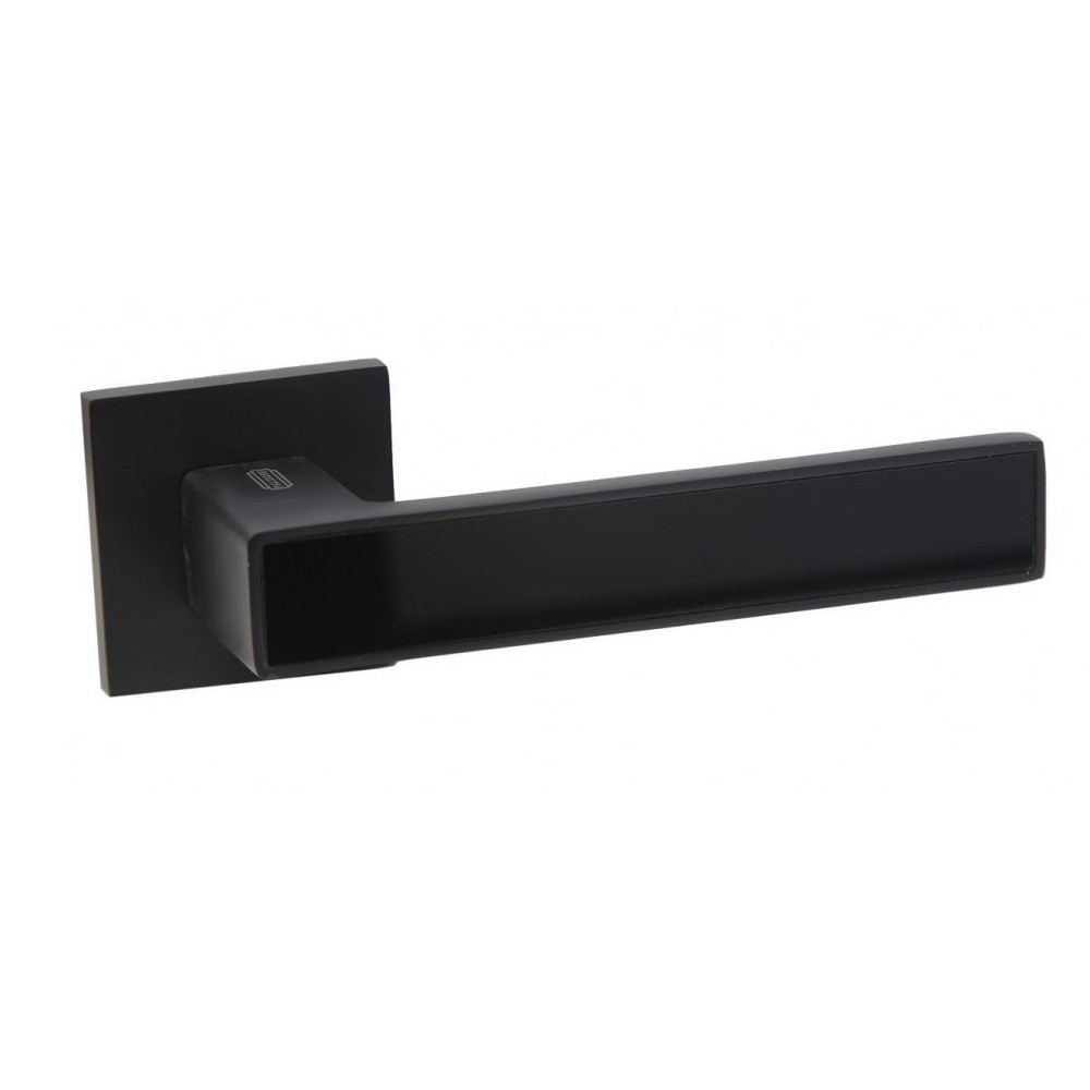 Ручка на квадр. накладке А-531 BLACK, черный матовый (WS)