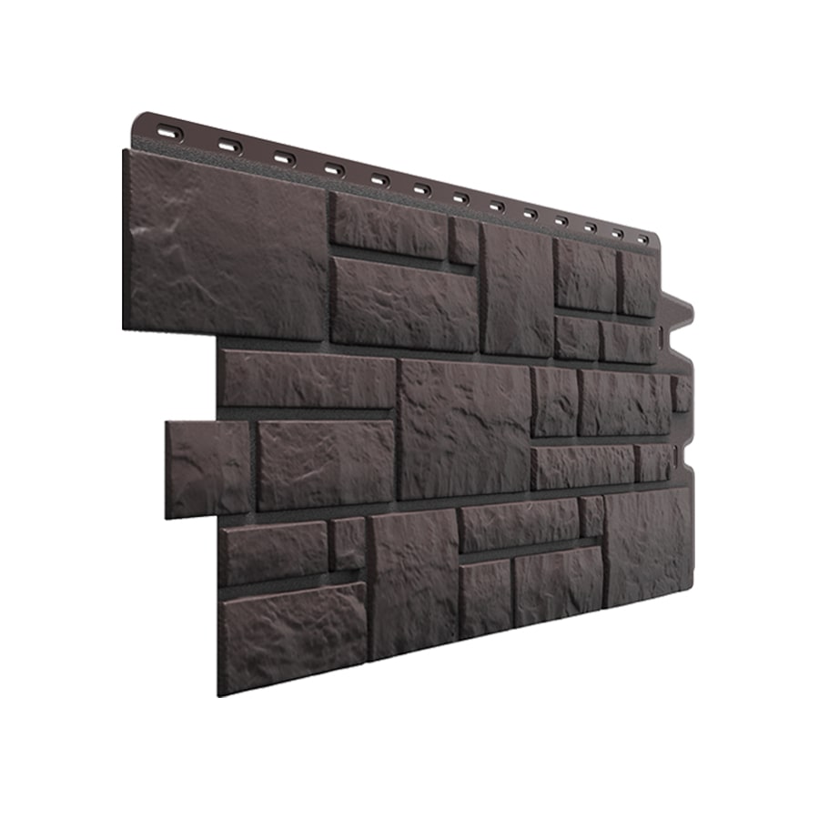 Панель фасадная BURG Темный (946*445 мм) Docke PREMIUM