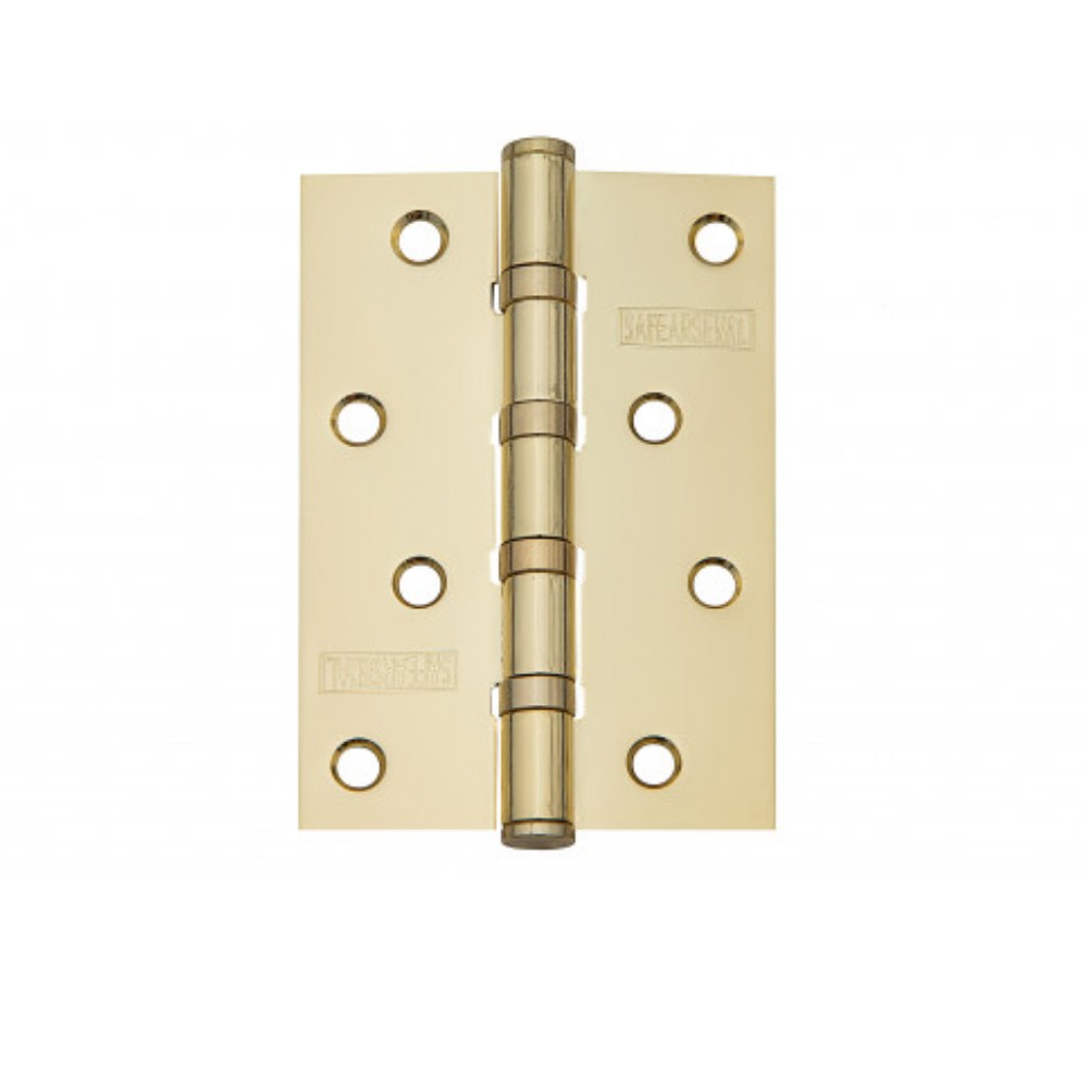 Петля ARSENAL 100*70*2.5 4BB РB золото блестящее, унив. (комплект-2шт)